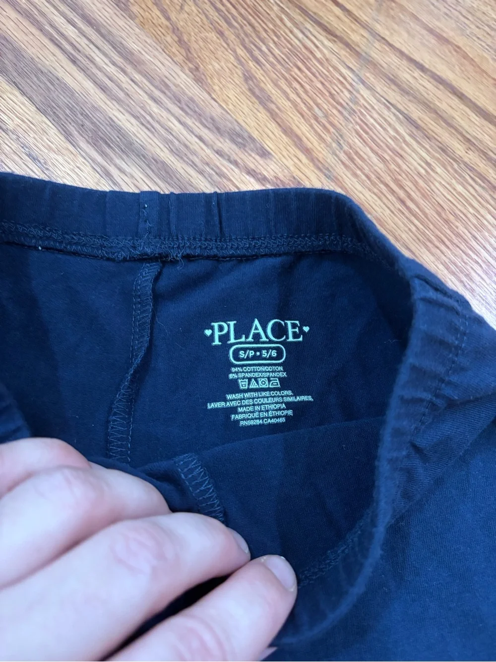 Girl’s Navy Blue Cartwheel Shorts 5/6